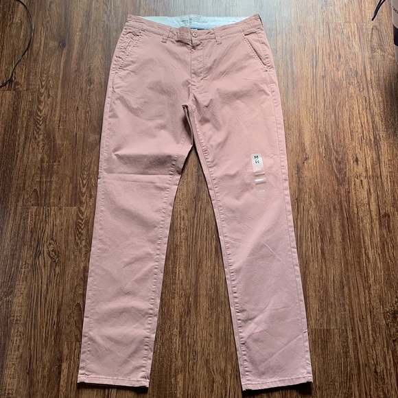 Mutual Weave Men’s Chino Pants Cedar Rose Size 34 x 34 Length NWT - Picture 3 of 9